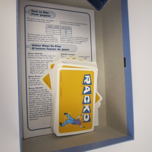 Racko Card Game 2006 by Parker Bros - Complete - Used - Picture 4 of 8